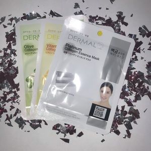 3 KOREAN FACE MASKS SET